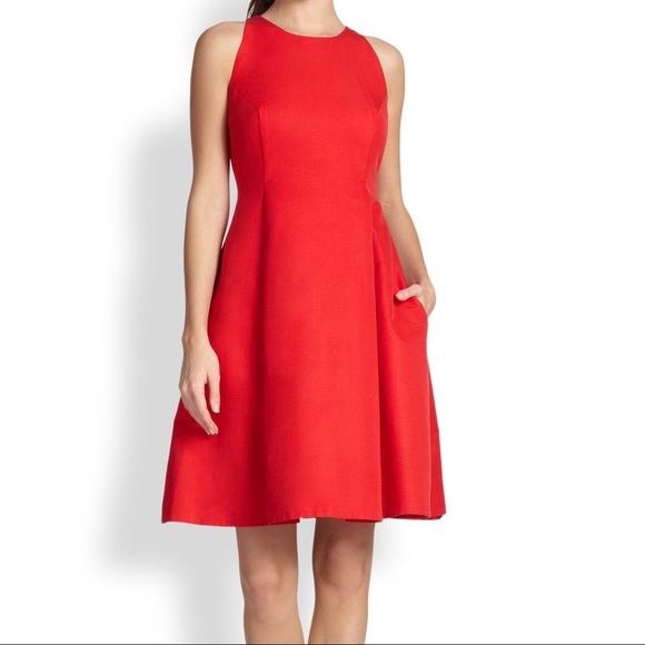 kate spade Dresses & Skirts - Kate Spade Angelika Red Fit and Flare Dress 12